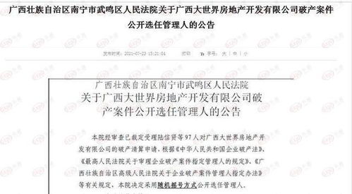 房产开发商宣布破产债务怎么偿还